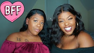 |Battle Of The Wigs| Full Lace Wigs Vs. Lace Front Wigs With Sister Ft. Wigencounters.Com