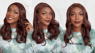 Under $25 | Outre Synthetic Lace Front Wig- Zephany | Zoom Call Approved | Ft Ebonyline