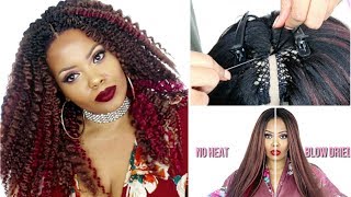  Flawless Crochet Wig | Knotless Crochet On Lace Part | Two Styles Toyokalon Tastepink