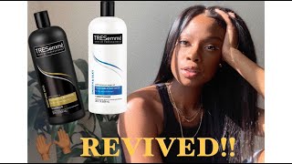 How I Wash And Revive My Wigs / Bundles With Tresemme