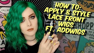 How To: Apply & Style Lace Front Wigs Ft. Addwigs