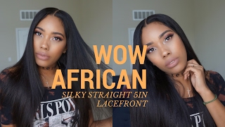 Virgin Brazilian Lace Front Wigs With 5In Lace Ft. Wowafrican
