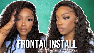 Detailed Step By Step Frontal Wig Install Ft. My Shiny Wigs