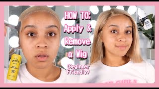 How To: Apply & Remove Wigs For Beginners (Easy & Quick) | No Damage