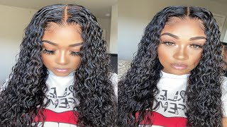Very Detailed Frontal Wig Install| Beginner Friendly|Yolissa Hair |Esha Lace Glue Janet Collection