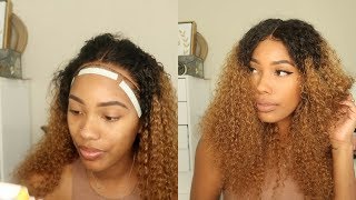 Yay Or Nay?!: Trying Wig Tape To Secure Lacefront - Wowafrican Ombre Wig Glf26B