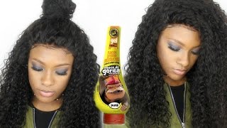 How To | Cut The Lace & Lay Your Wig W/Gorilla Snot + Easy Baby Hairs | Comingbuy