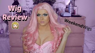 Pink Fantasy - Synthetic Lacefront Wig Review | Weekend Wigs