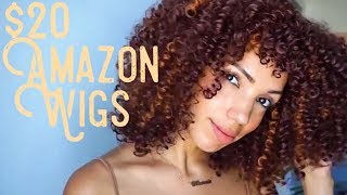 Under $20 Amazon Curly Wigs