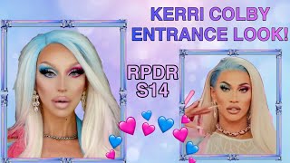 Kerri Colby Entrance Look Tutorial, Rupauls Drag Race Season 14