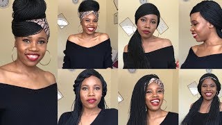 How To Style A Braided Wig