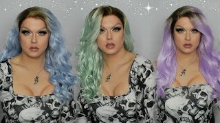 The Best Wigs I’Ve Worn | Synthetic Lacefront Wig Haul & Try On | Giveheadwigs
