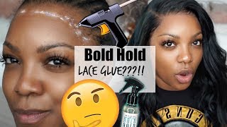 Bold Hold Lace Glue : Bruh.... My Edges Are Basically Snatched