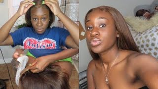 How I Remove, Clean, And Reinstall Your Lace Frontal Wig (Glueless) | Asteria Hair On Aliexpress