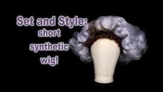 Short Sassy Bob: Drag Wig Styling Tutorial