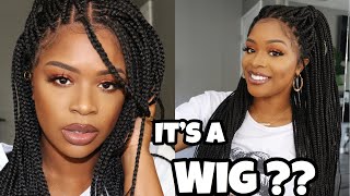 20 Ways To Style Your Boxbraids! | Protective Styles| Knotless Braid Lace Wig Ft. Besthairbuy