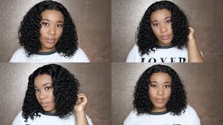 Feeling This Curly Bob ‍♀️| Affordable Lace Front Wig | 180% Density | Rpghair