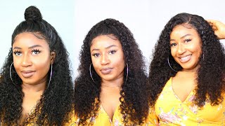 Must Have | Curly Hair 13*4 Lace Frontal Wigs | Ft. Mellow Hair Wigs