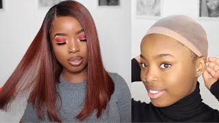 How To Safely Lay & Remove Your Wig Without Damaging Your Edges !! || (Start To Finish)