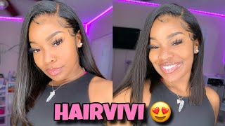 I Found The Most Natural Wig! Hairline Bleached Totally Clean! Ft. Hairvivi