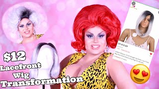 $12 Dollar Aliexpress Lace Front Wig Transformation | Jaymes Mansfield