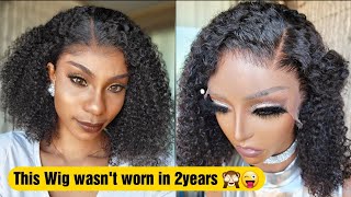 How To: Ready To Wear 3B/3C 13X6 Hd Curly Lace Front Wig Ft. Her Given Hair