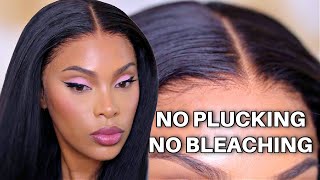 No Plucking! No Bleaching! | Straight Out Of The Box Wig Install