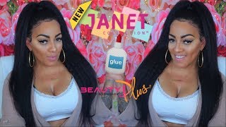 Janet Collection Beauty Plus New Lace Wig Glue Esha Firm Glue Tight Hold Fast Acting Performance