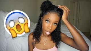 Cheapest Curly Bob Lace Front Wig Ever!!?