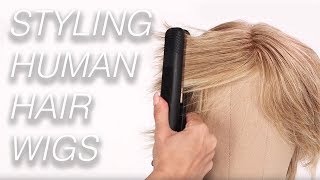 How To Style Human Hair Wigs | Wigs 101