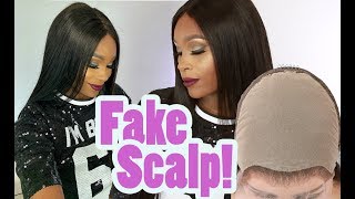 Fake Scalp!!!! Full Lace Wig With Realistic Scalp! No Bleaching Or Plucking Needed! Ft Ali Grace