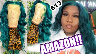 Okayyy Amazon || Affordable 613 Wigs On Amazon || Watercolor & Install || Gurenyun Hair