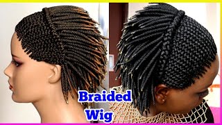 Unique Braided Wig.Most Affordable Braided  Wigs.Beginner Friendly Wig Install+Wig Review.