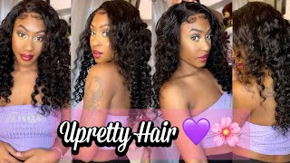 Loose Deep Wave Wig Install 5X5 Hd Lace Wig 20Inch 180 Density Ft. Upretty Hair