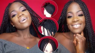 How To |Braid Wig With Closure | Braid Like A Pro #Braidhairstyles #Wigs #Braidedhairstyles