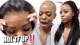 Let'S Address It ‼️ While I Install This *New* Clear Lace Wig! Ft. Xrs Beauty || #Cutechat