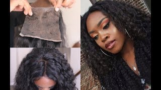 Turn Your Lace Frontal Into A Lace Closure + How To Make A Wig | Beginner Friendly