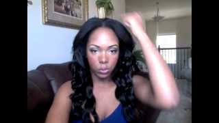 How To Make A 3/4 Wig From A Small Full Lace Wig