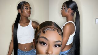 Frontal Ponytail Install