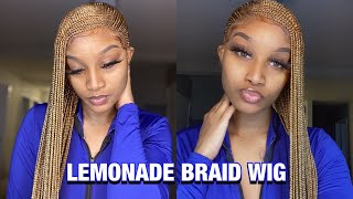 Lemonade Braid Wig  Ft Poshglad Braided Wigs