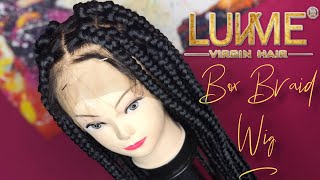 How To Make A Box Braid Wig | First Time | Luvme Hair