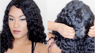 Ginnylacewigs.Com Water Wave Full Lace Wig Review (Affordable)