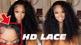 Curly Hd Lace Wig Install Ft. Hurela Hair