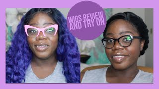 Braided Wigs Review !! Hot Or Not?? Synthetic Wigs I Bought Online 2021