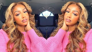 Honey Highlighted Wig Install  + Honest Review | Ft. Nadula Hair