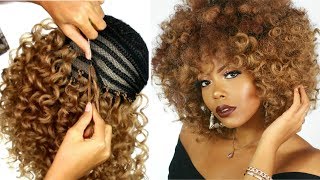 Omg Crochet Braid Wig Transformation |How To Make A Wig| Protective Style| Trustthytress X Tastepink