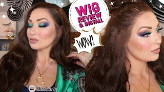 ✨Lace Front Wig Review & Install ✨Mora Mode Francesca Brunette - Best Synthetic Lace Wig // Wow