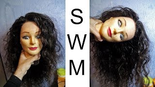 Full Lace Glueless Custom Wig (Curly Hair, Simone)