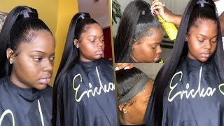 Frontal Ponytail Step-By-Step | Detailed | Prom Edition