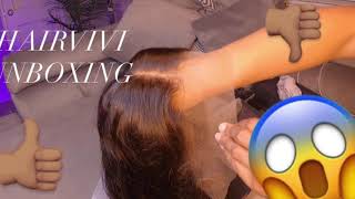 Hairvivi Unboxing The Best Full Lace Wig Ever?!